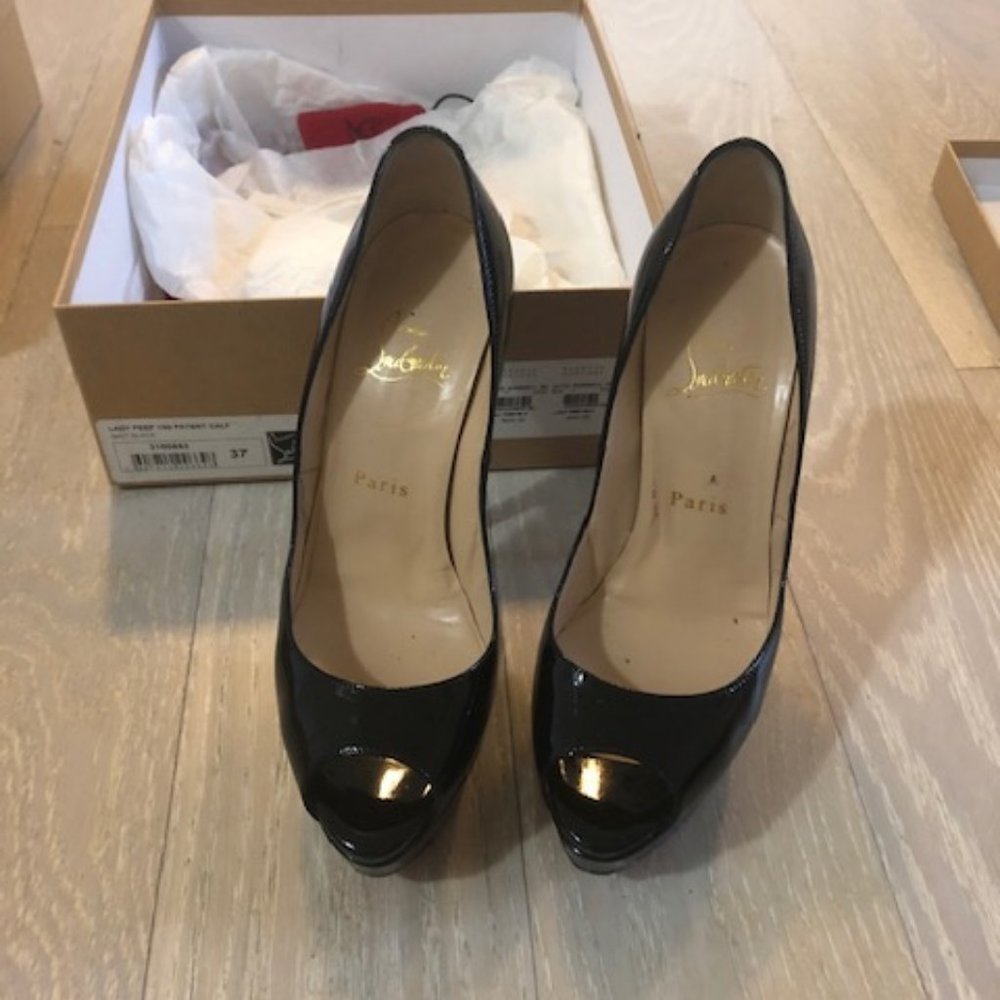 Christian Louboutin lady peep, 37